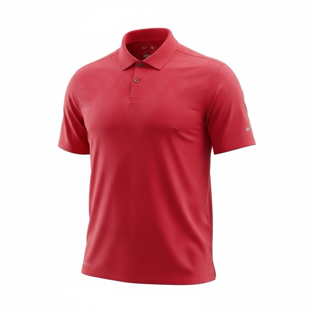Nike Golf Polo Mens Tiger Woods Collection Golf Polo Red Size Xl Performance